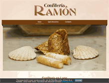 Tablet Screenshot of confiteriaramon.com
